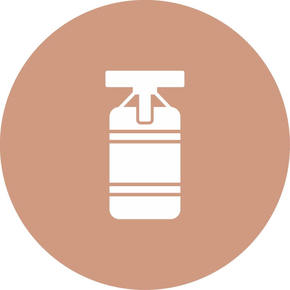 Punching Bag Icon Design Symbol vector