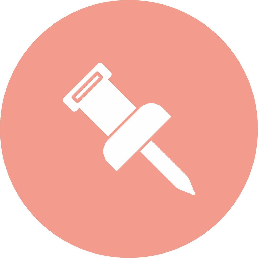 Push Pin Icon Design Symbol vector