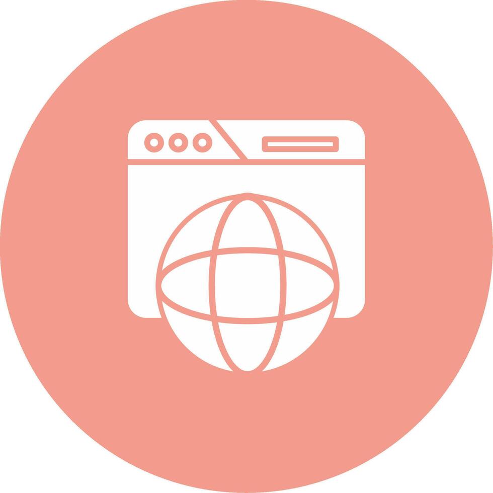 Online Presence Icon Design Symbol vector