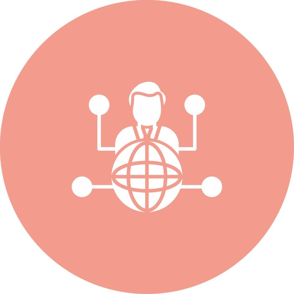 Outsource Icon Design Symbol vector
