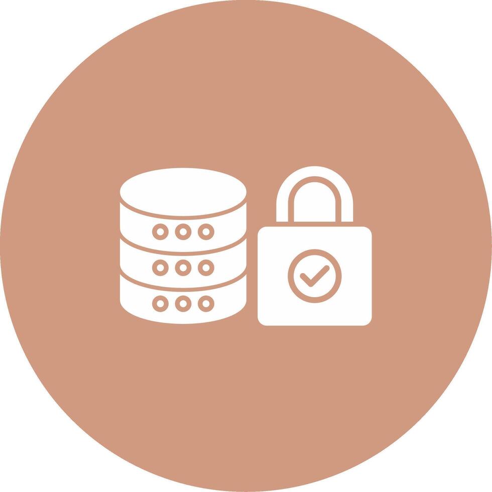 Database Icon Design Symbol vector