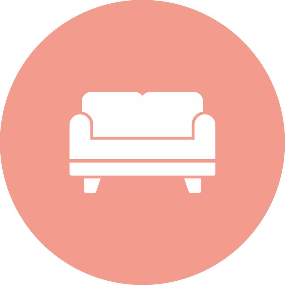 Sofa Bed Icon Design Symbol vector