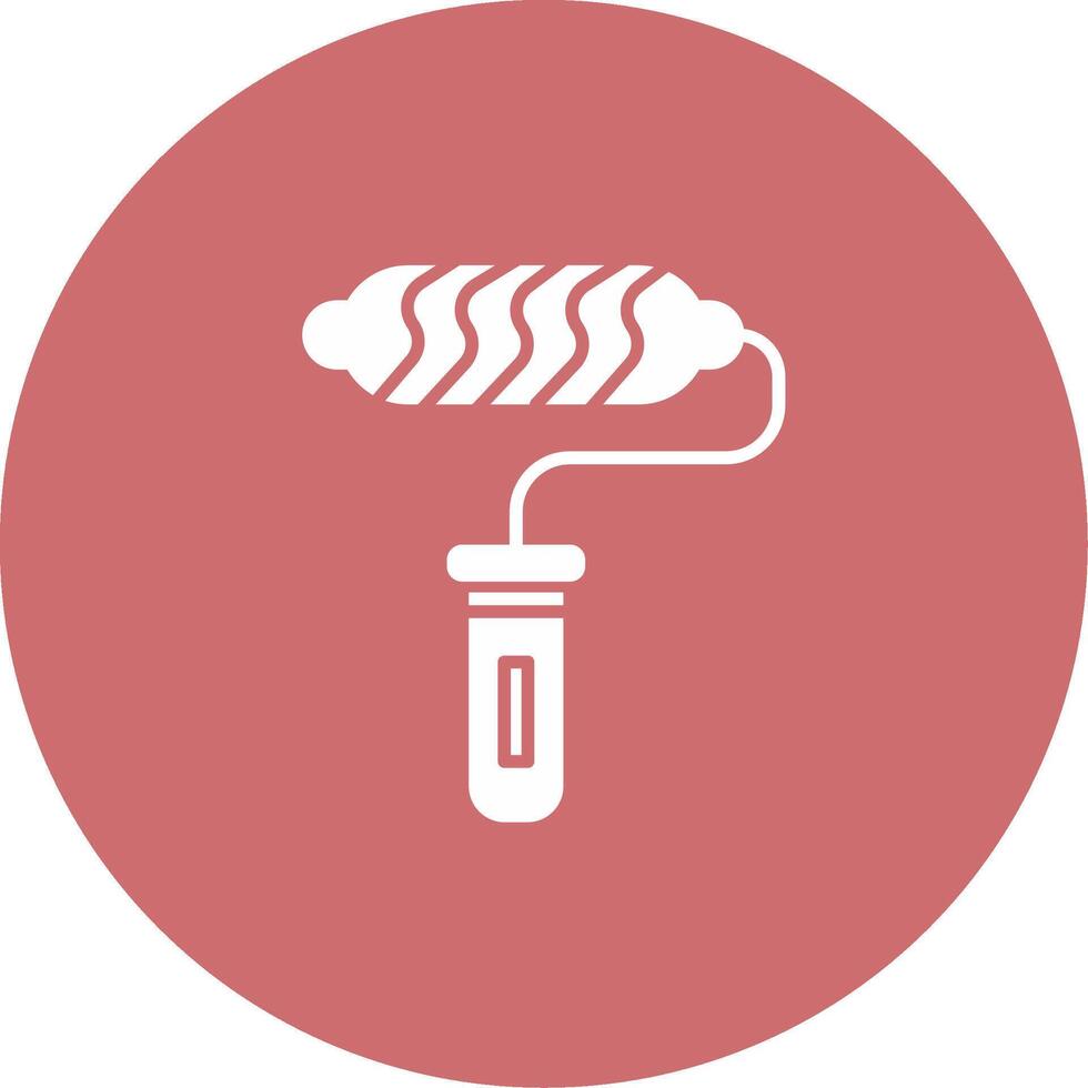 Paint Roller Icon Design Symbol vector