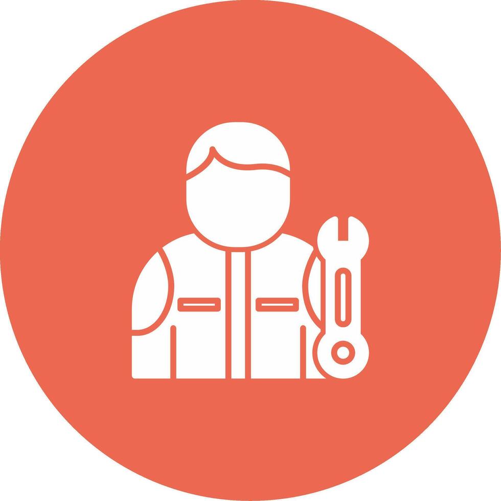 Mechanic Icon Design Symbol vector