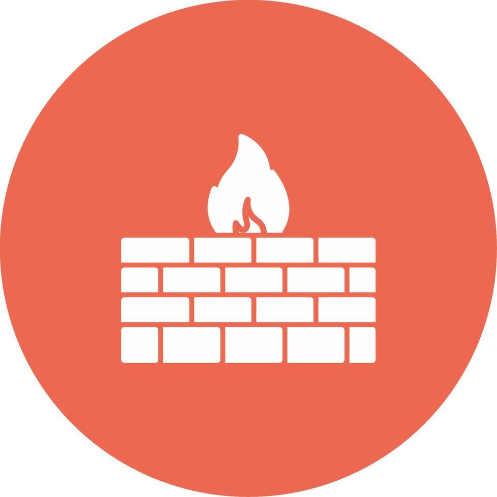 Firewall Icon Design Symbol vector