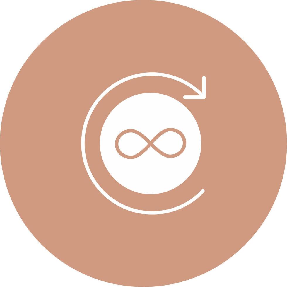 Infinite Icon Design Symbol vector
