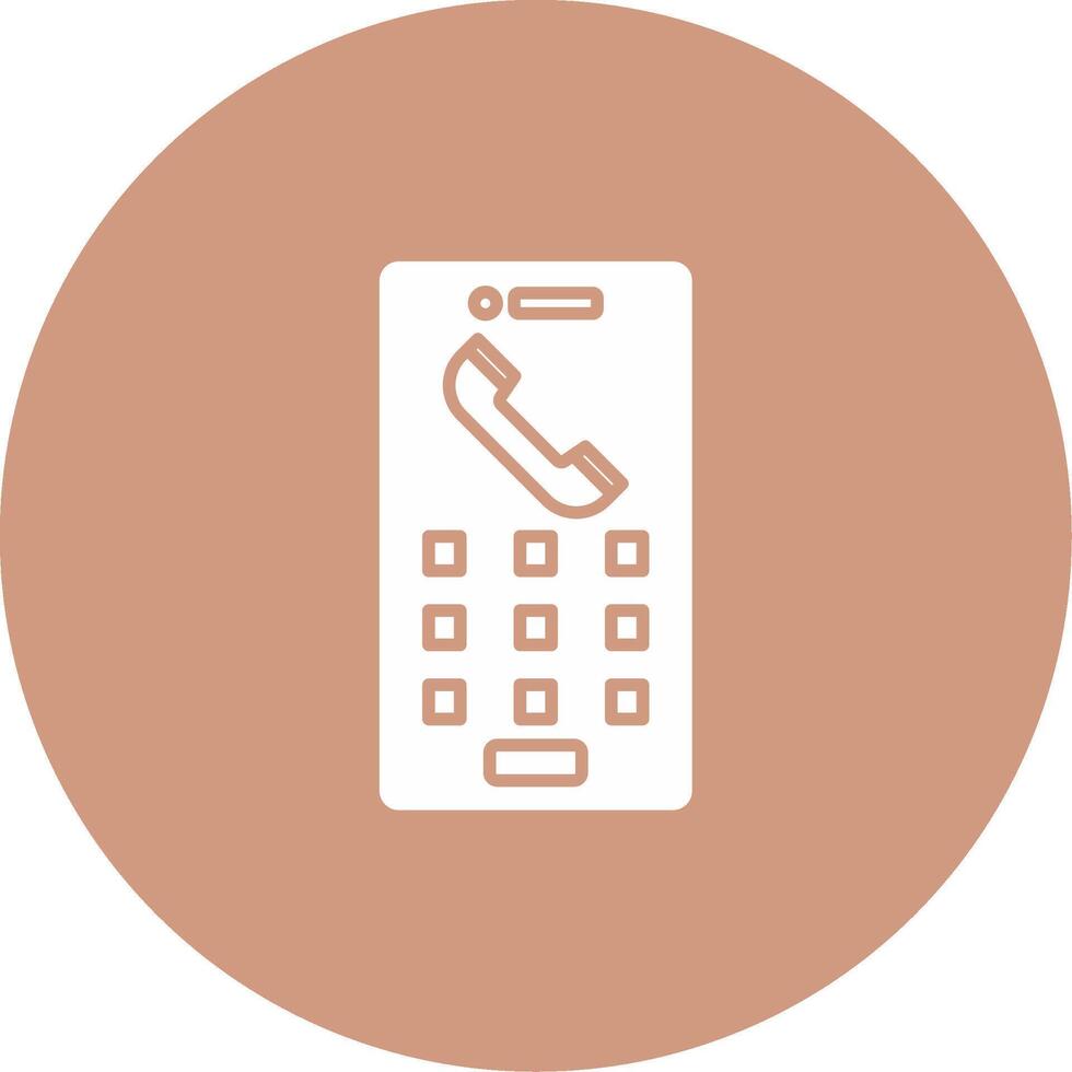 Keypad Icon Design Symbol vector