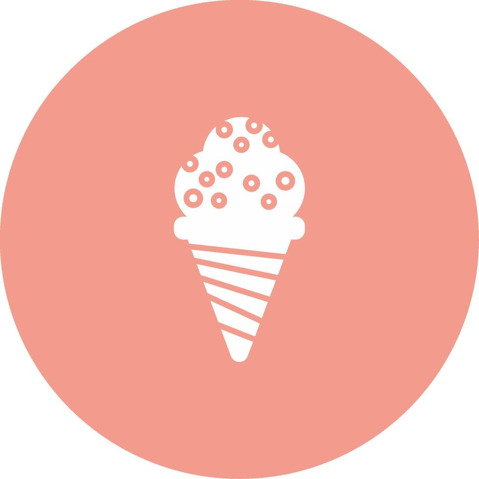 Ice Cream Cone Icon Design Symbol vector