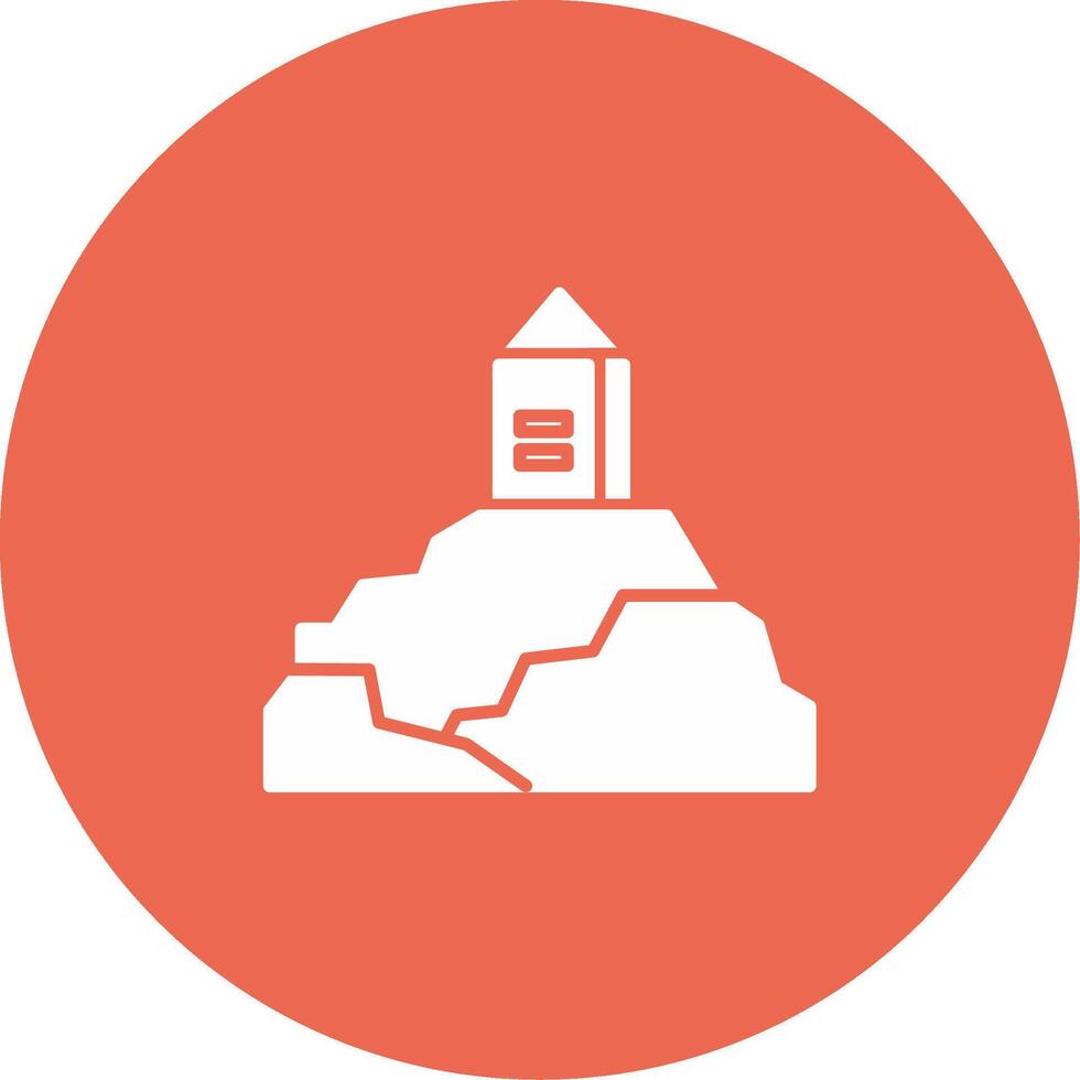 Mount Arafat Icon Design Symbol vector