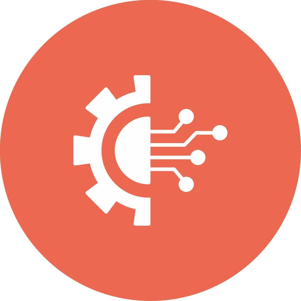 Digital Transformation Icon Design Symbol vector