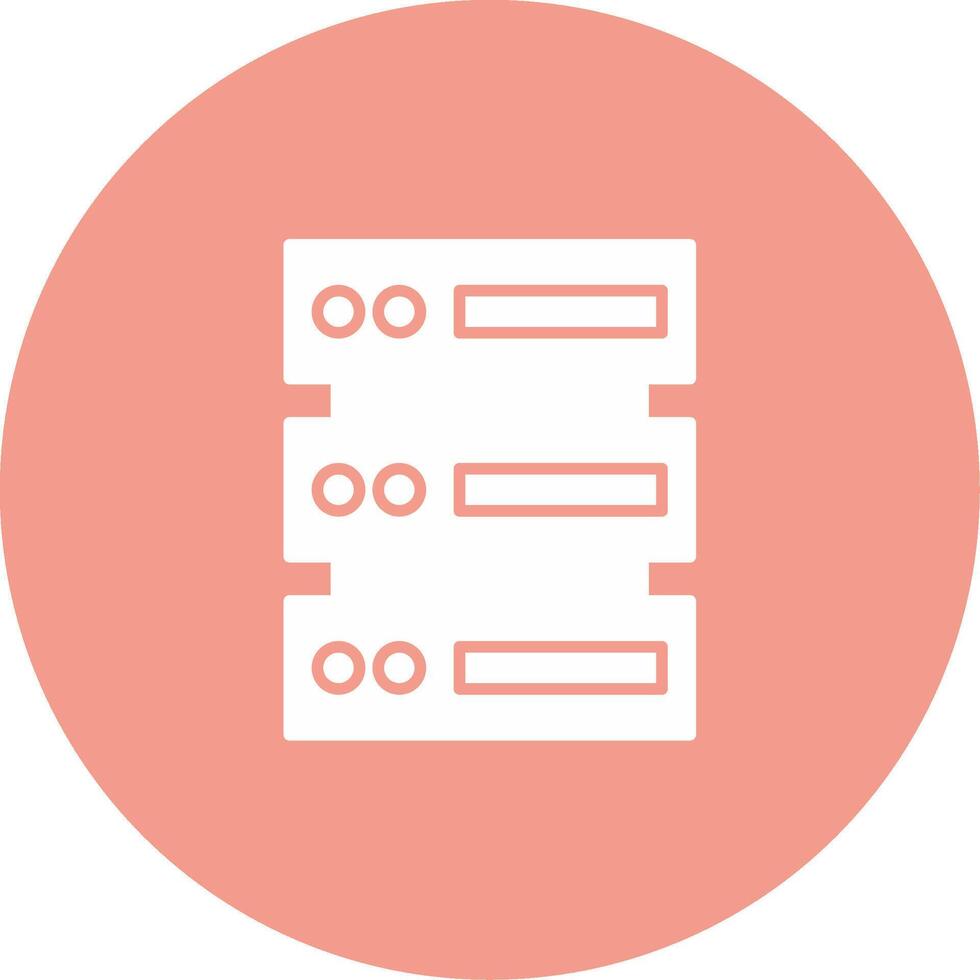 Database Icon Design Symbol vector