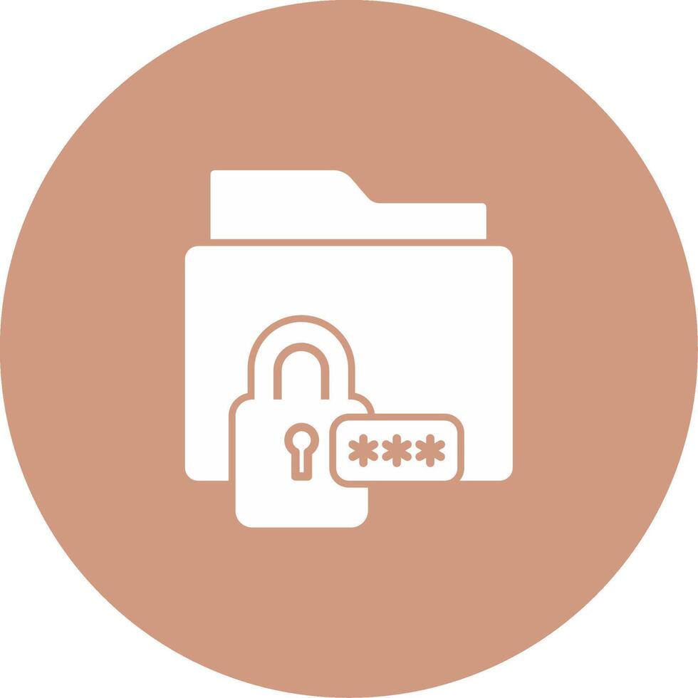 Data Encryption Icon Design Symbol vector