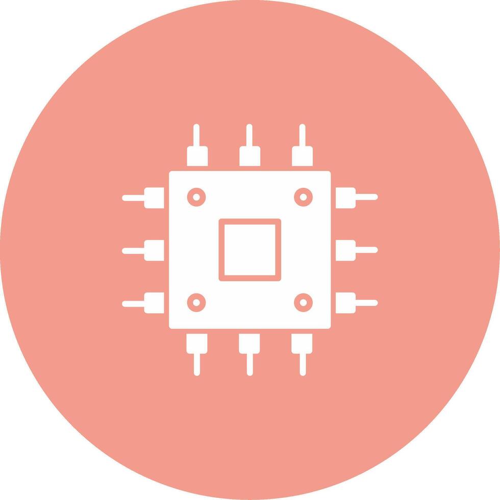 Chip Icon Design Symbol vector