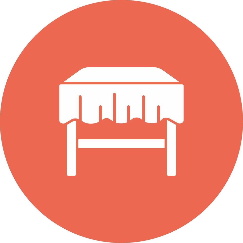 Dining Table Icon Design Symbol vector