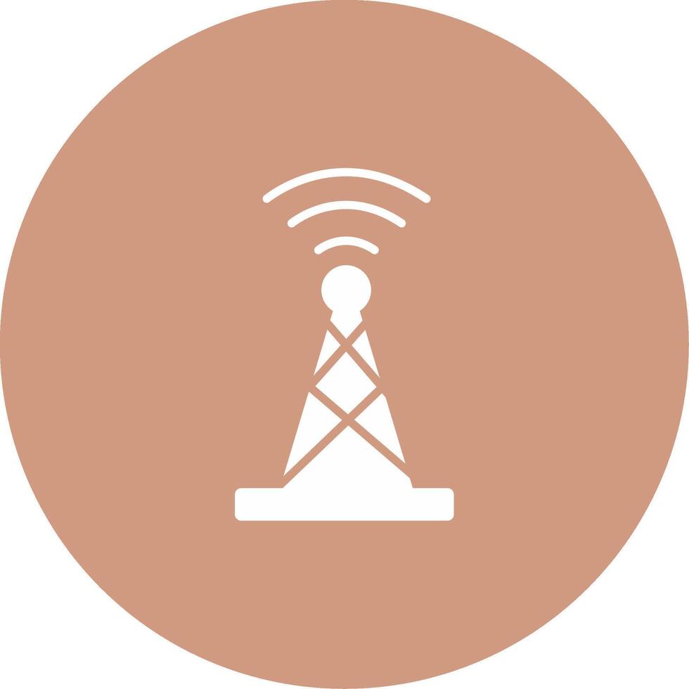 Broadcast Icon Design Symbol vector