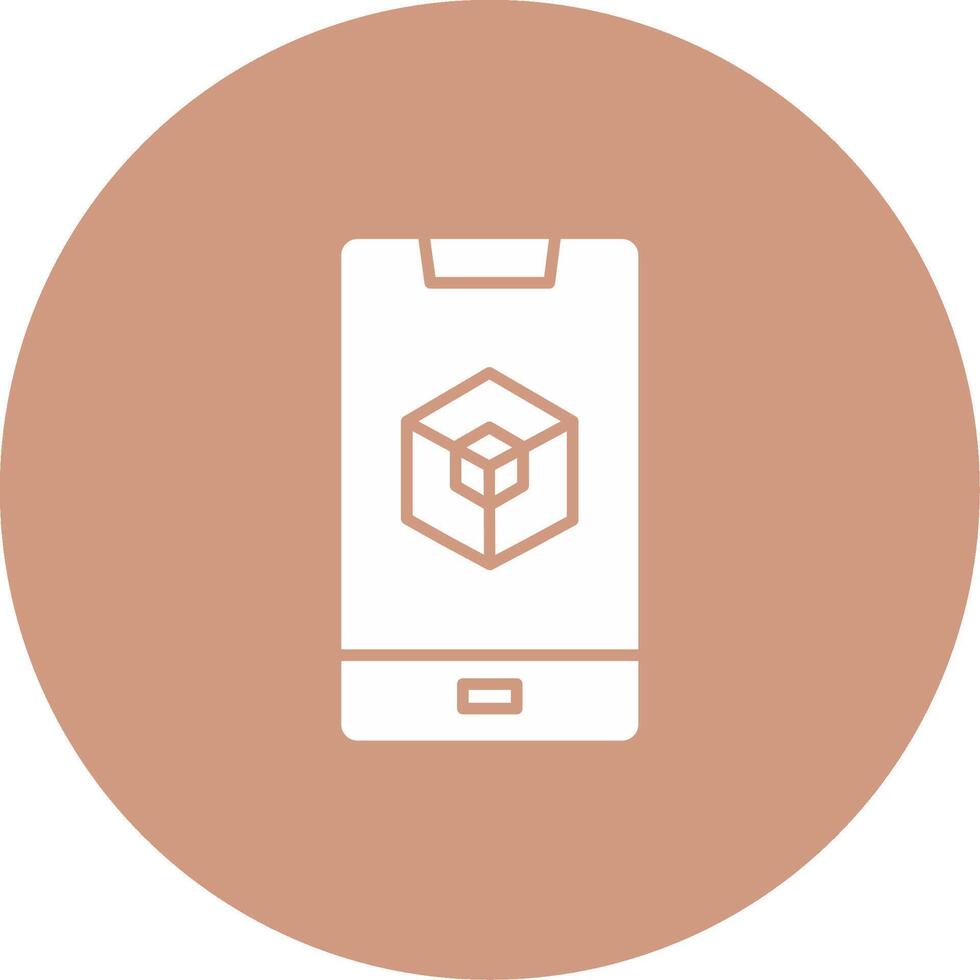 Augmented Reality Icon Design Symbol vector