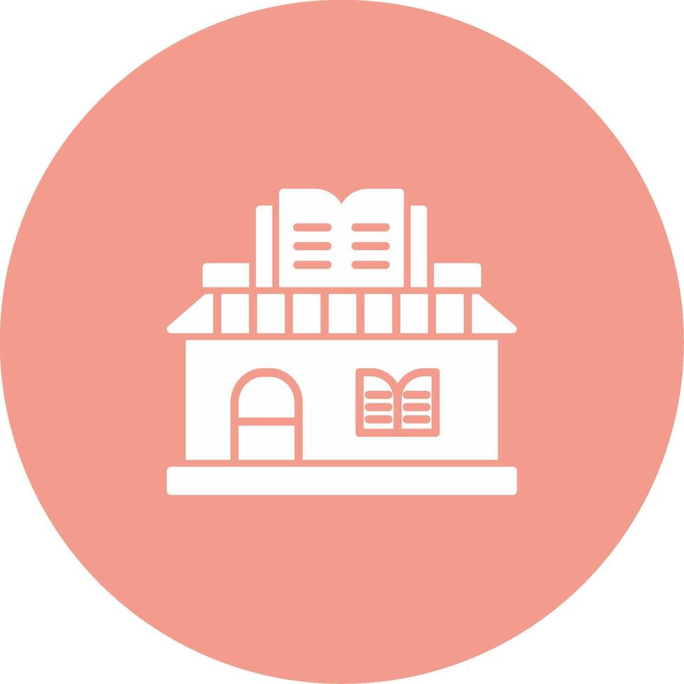 Book Shop Icon Design Symbol vector