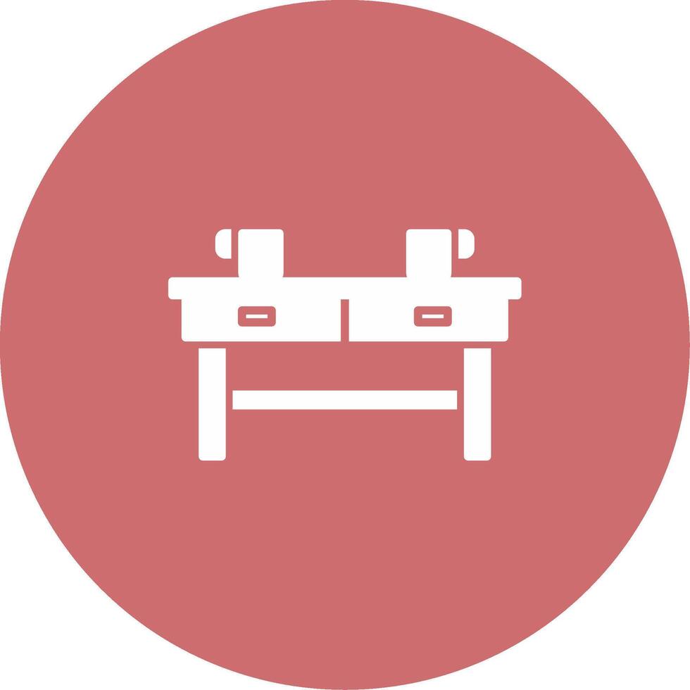 Coffee Table Icon Design Symbol vector