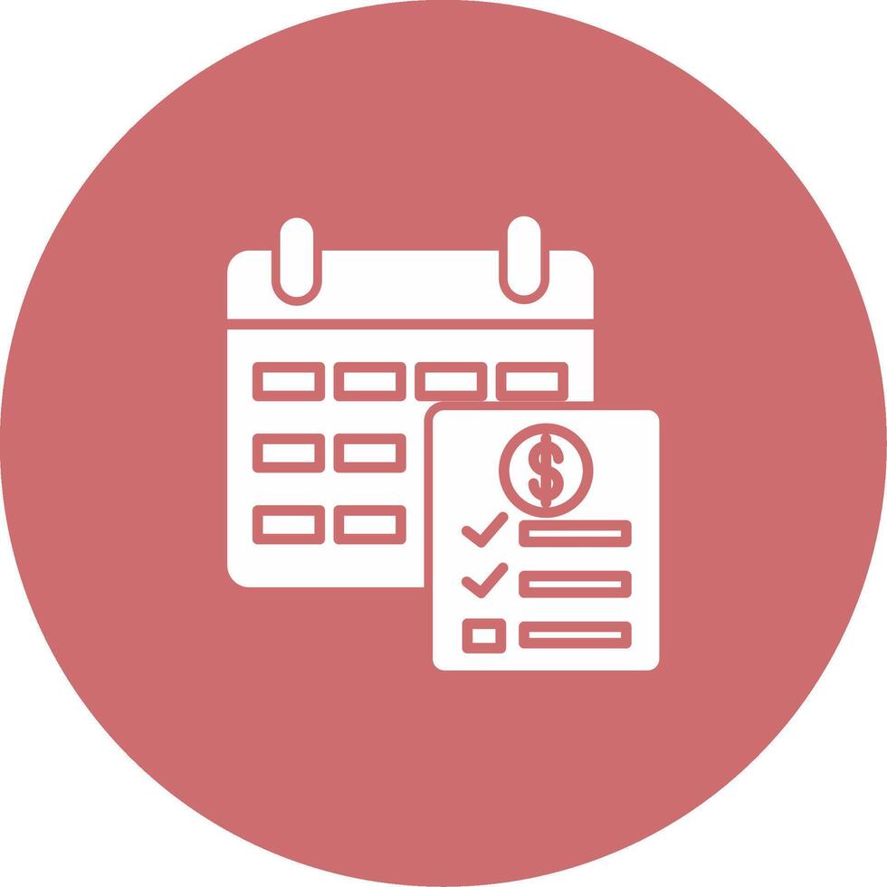 Bill Icon Design Symbol vector