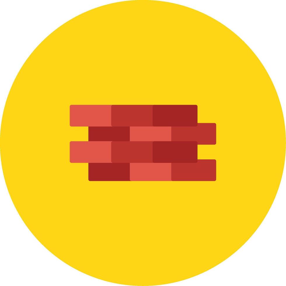 Brick Wall Icon Design Symbol vector
