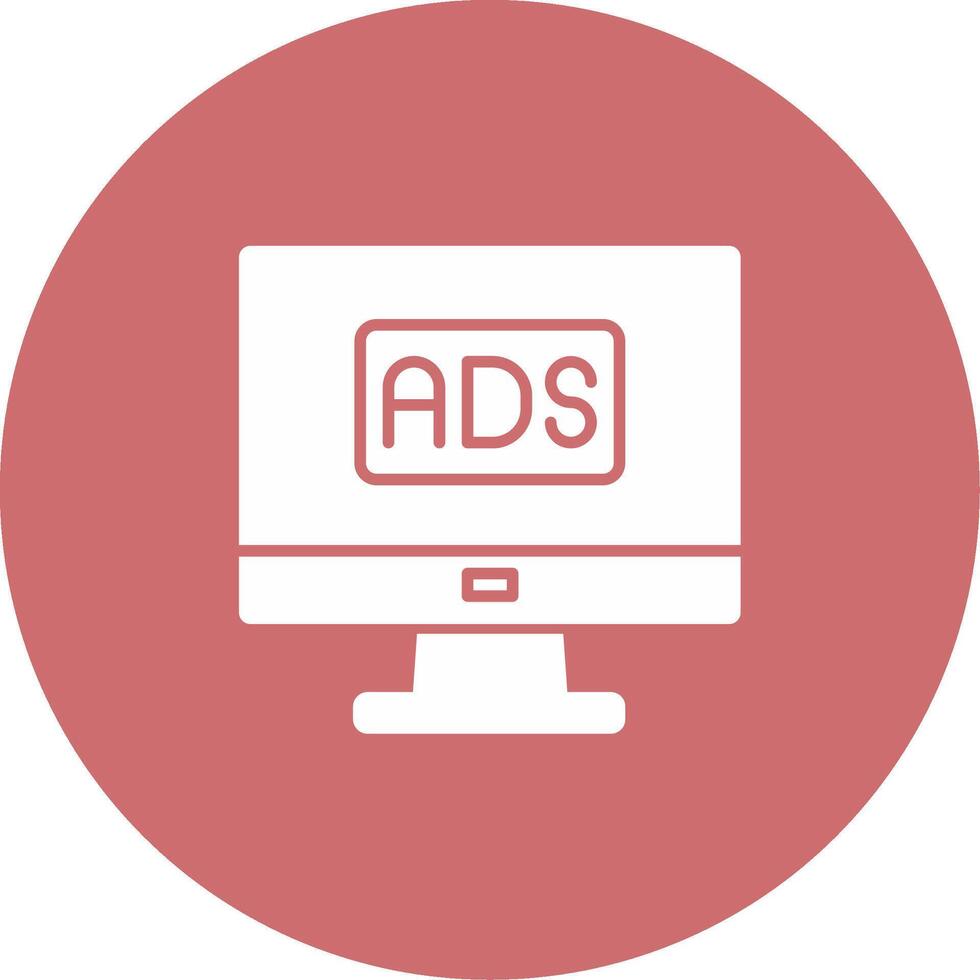 Ads Icon Design Symbol vector