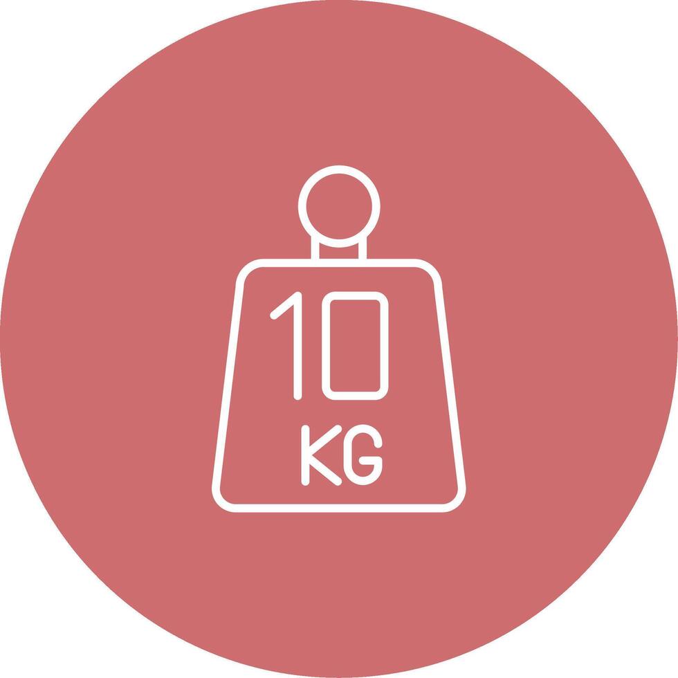 Weights Icon Design Symbol vector