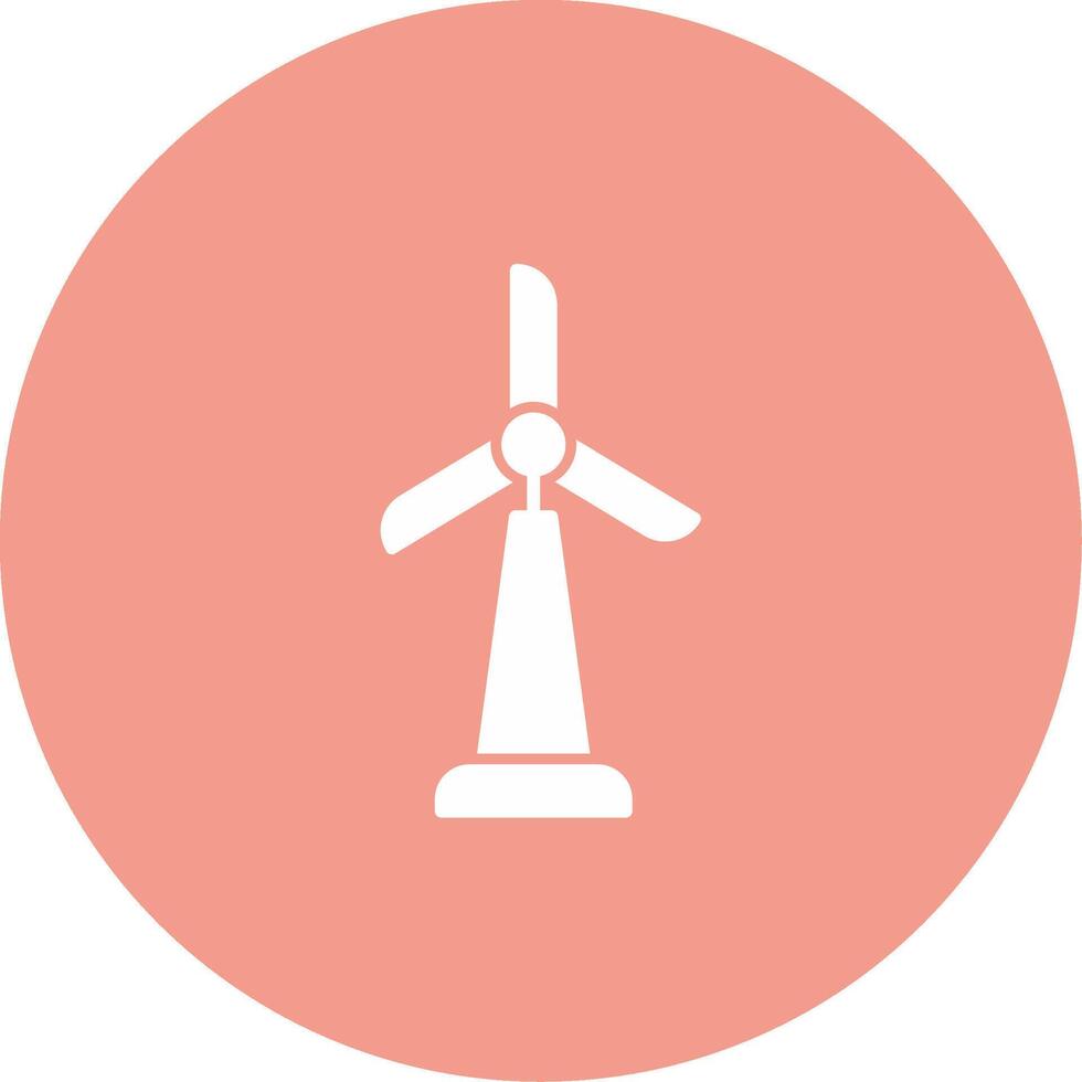 Wind Turbine Icon Design Symbol vector