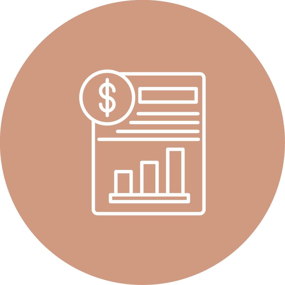 Statement Icon Design Symbol vector