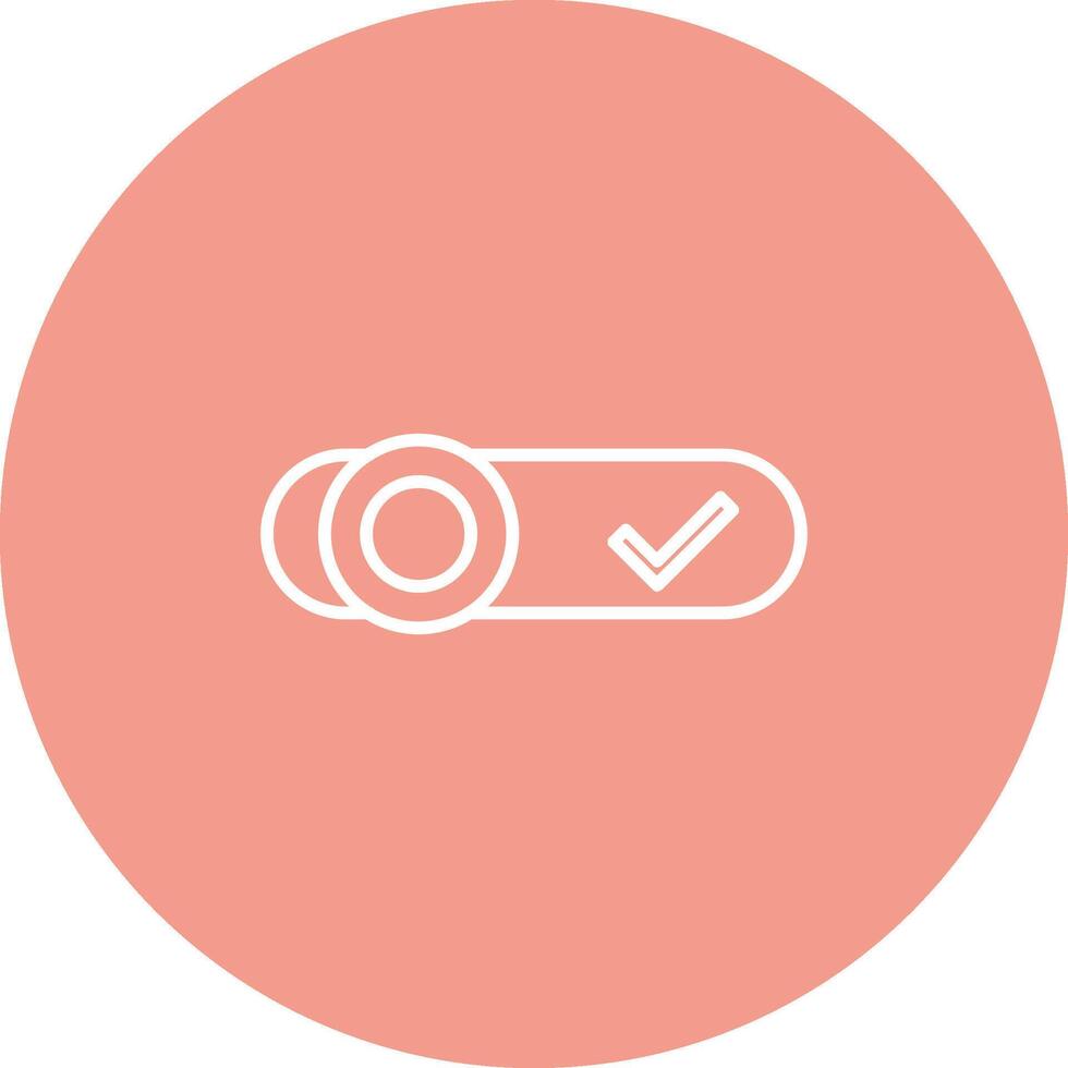 Toggle Icon Design Symbol vector