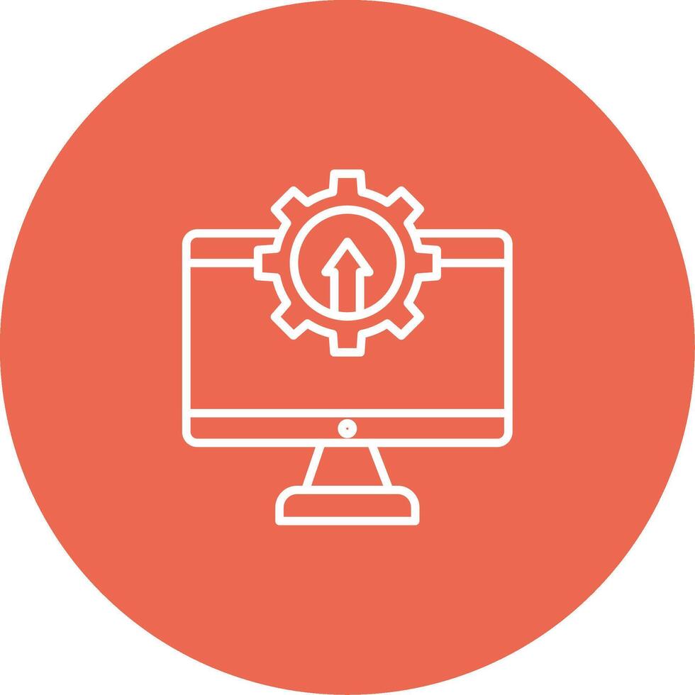 Upgrade Icon Design Symbol vector