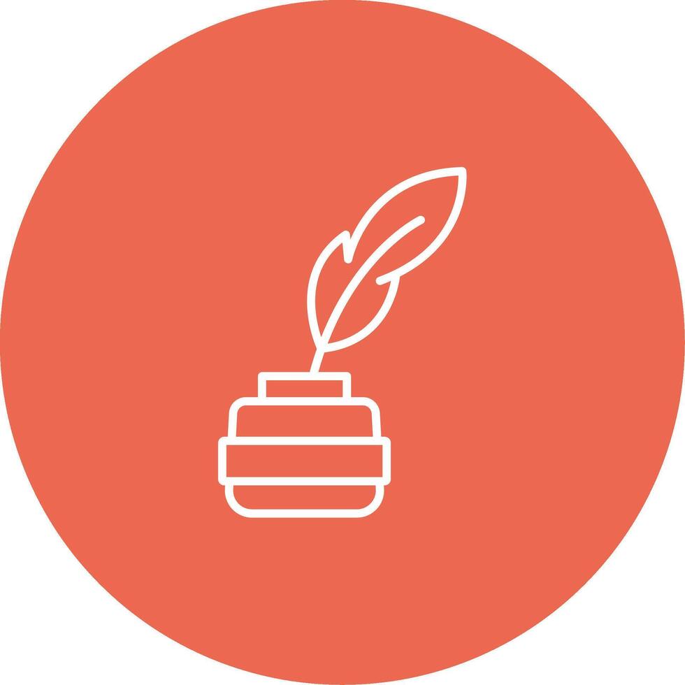 Quill Icon Design Symbol vector