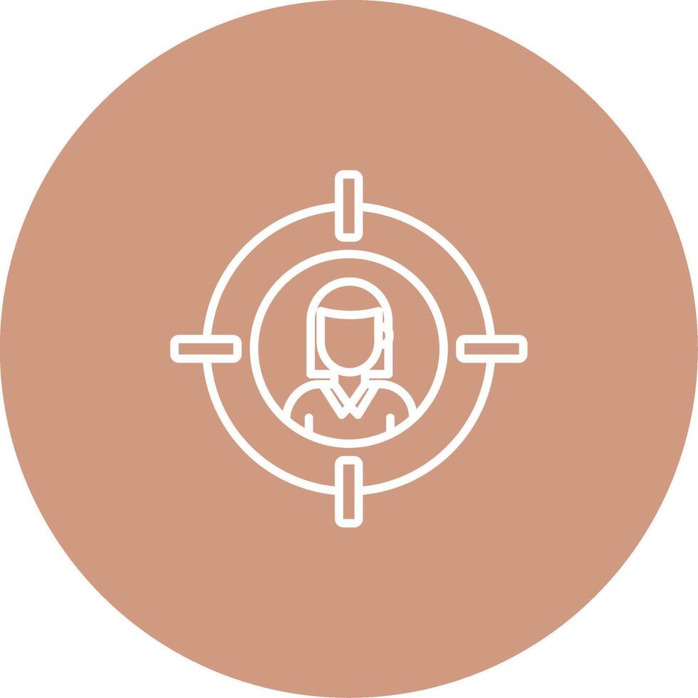 Target Icon Design Symbol vector