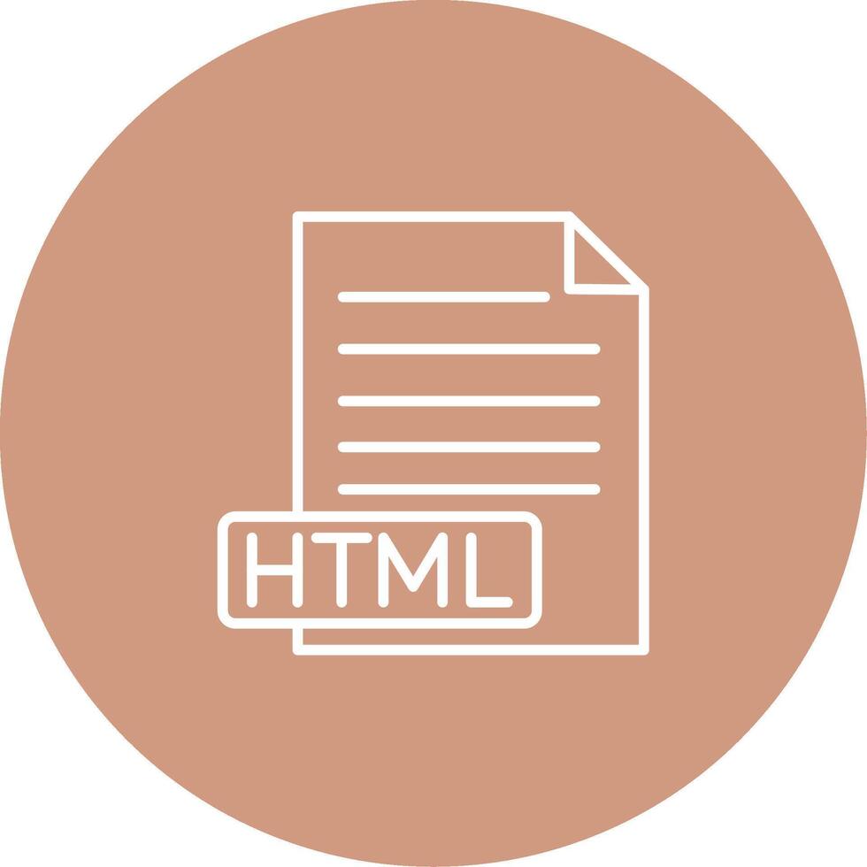 HTML Icon Design Symbol vector