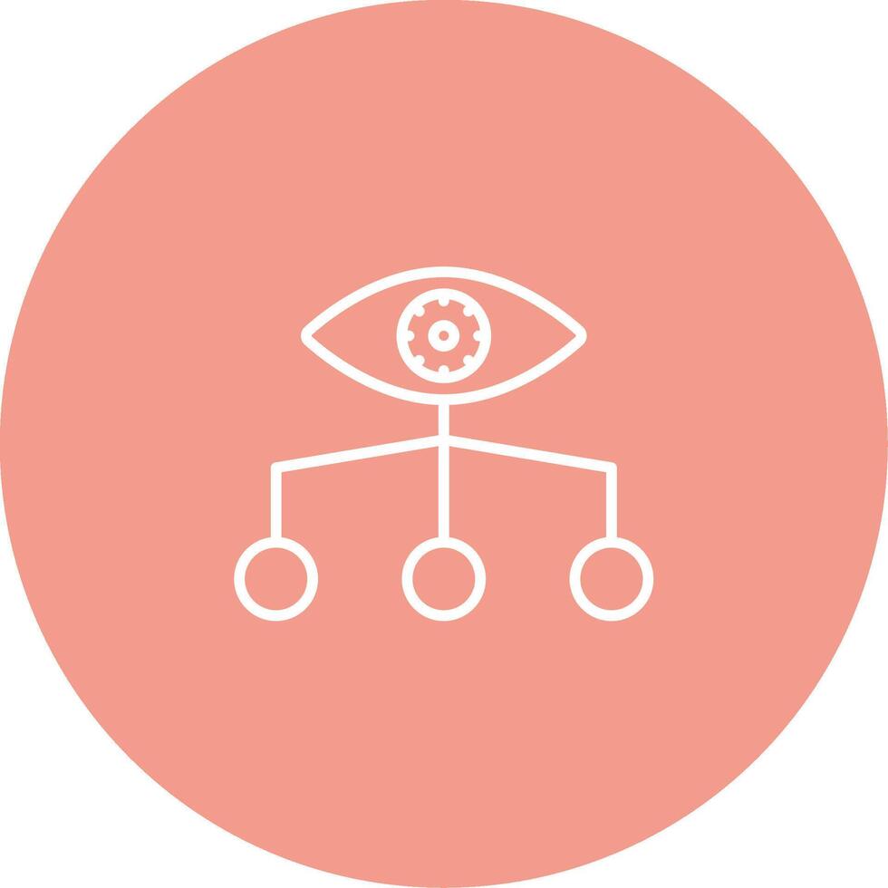 Supervision Icon Design Symbol vector