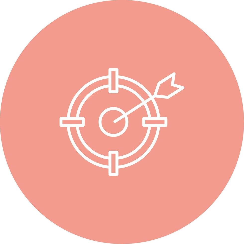 Target Icon Design Symbol vector