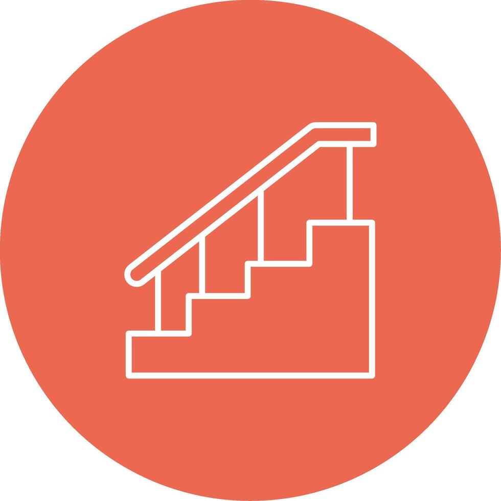 Stairs Icon Design Symbol vector