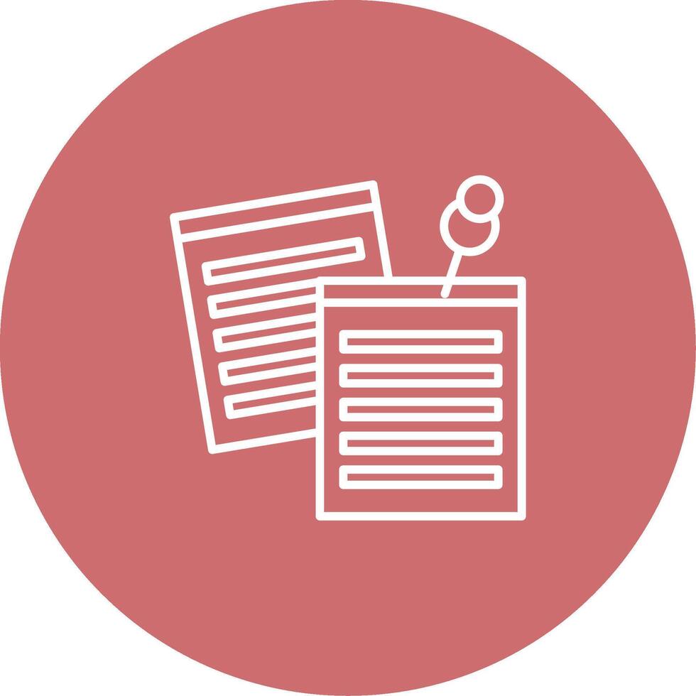 Sticky Notes Icon Design Symbol vector