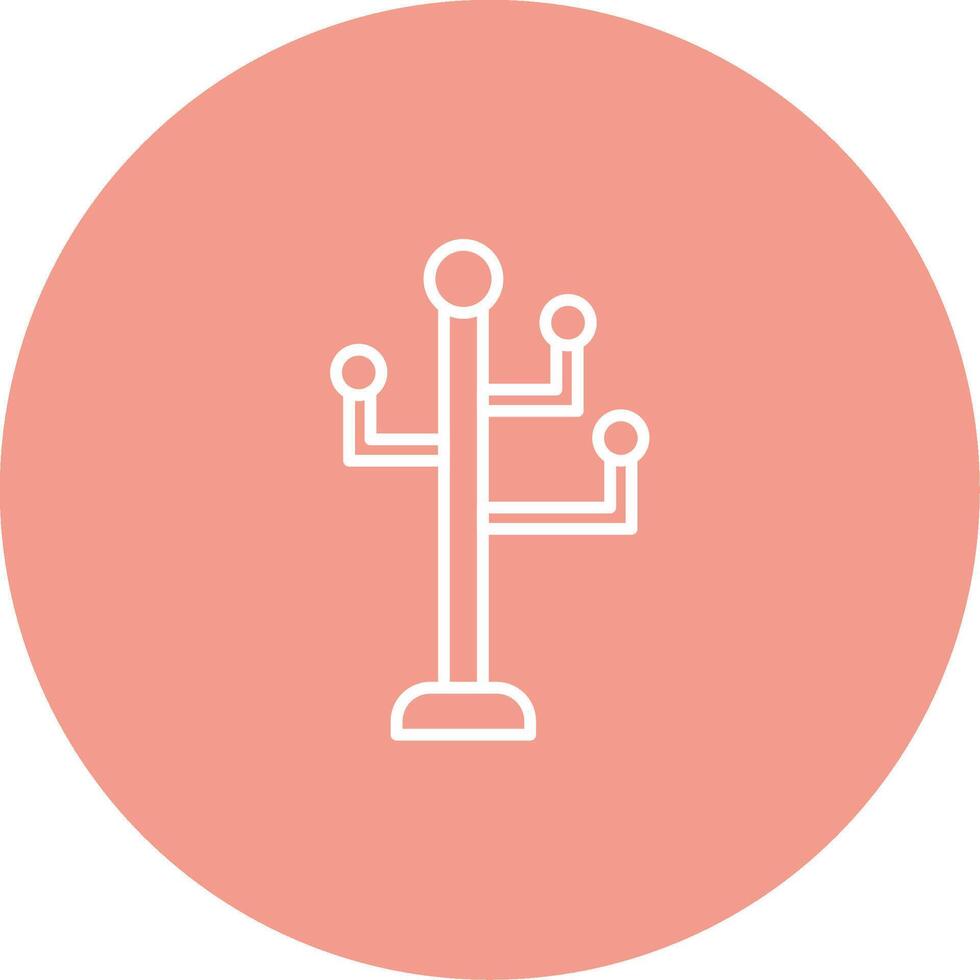 Coat Rack Icon Design Symbol vector