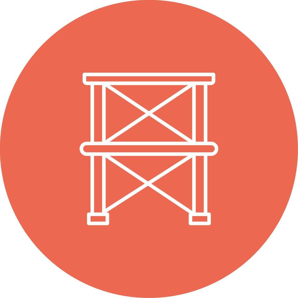 Scaffolding Icon Design Symbol vector