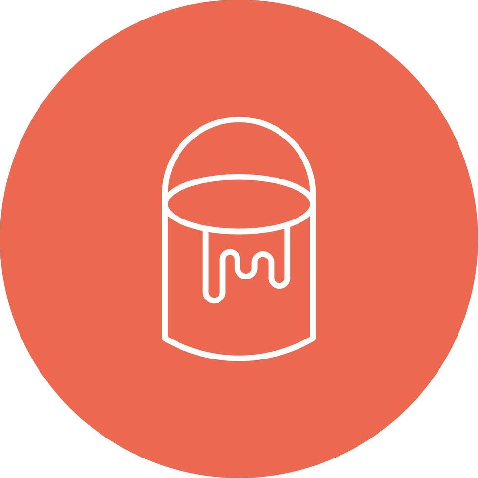 Paint Bucket Icon Design Symbol vector