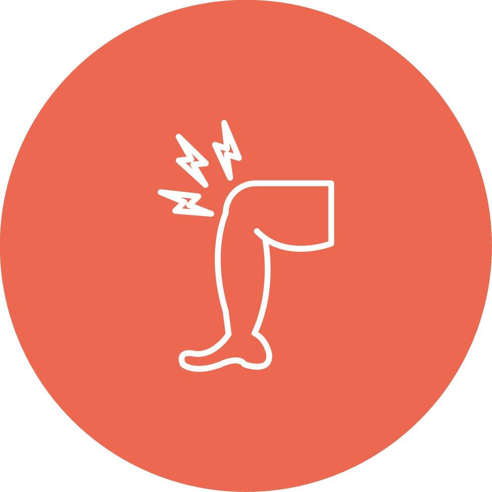 Pain Icon Design Symbol vector