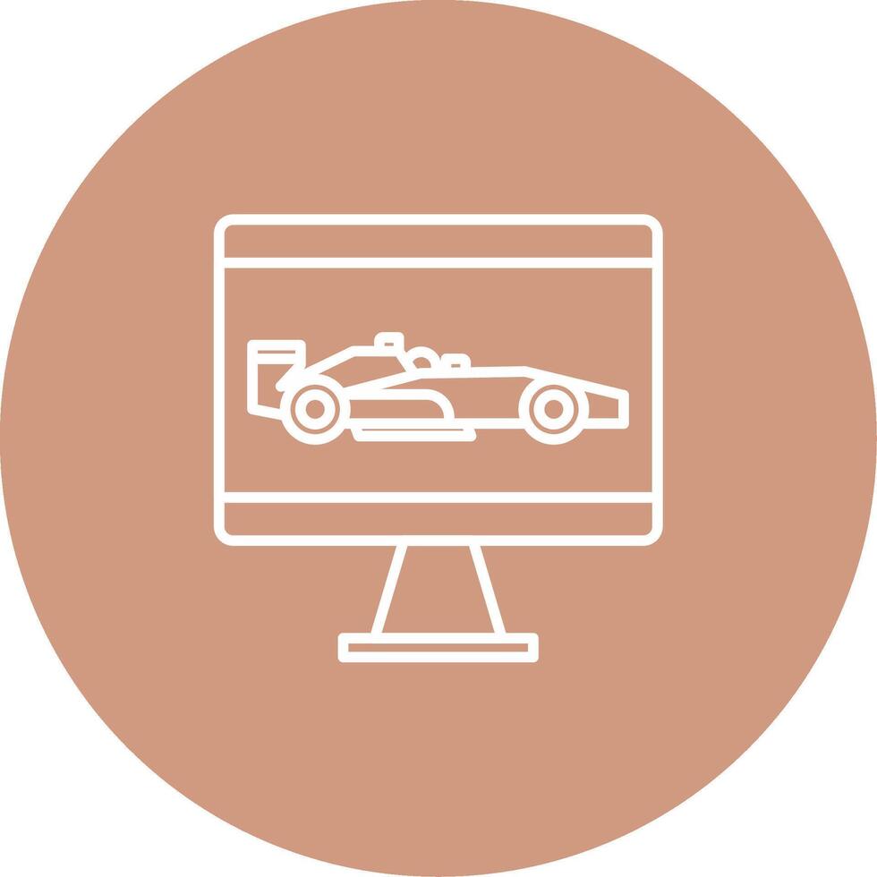 Race Icon Design Symbol vector
