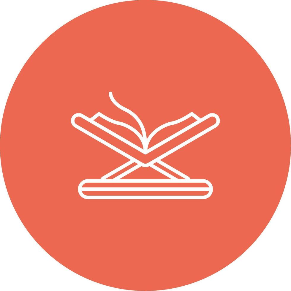Quran Icon Design Symbol vector