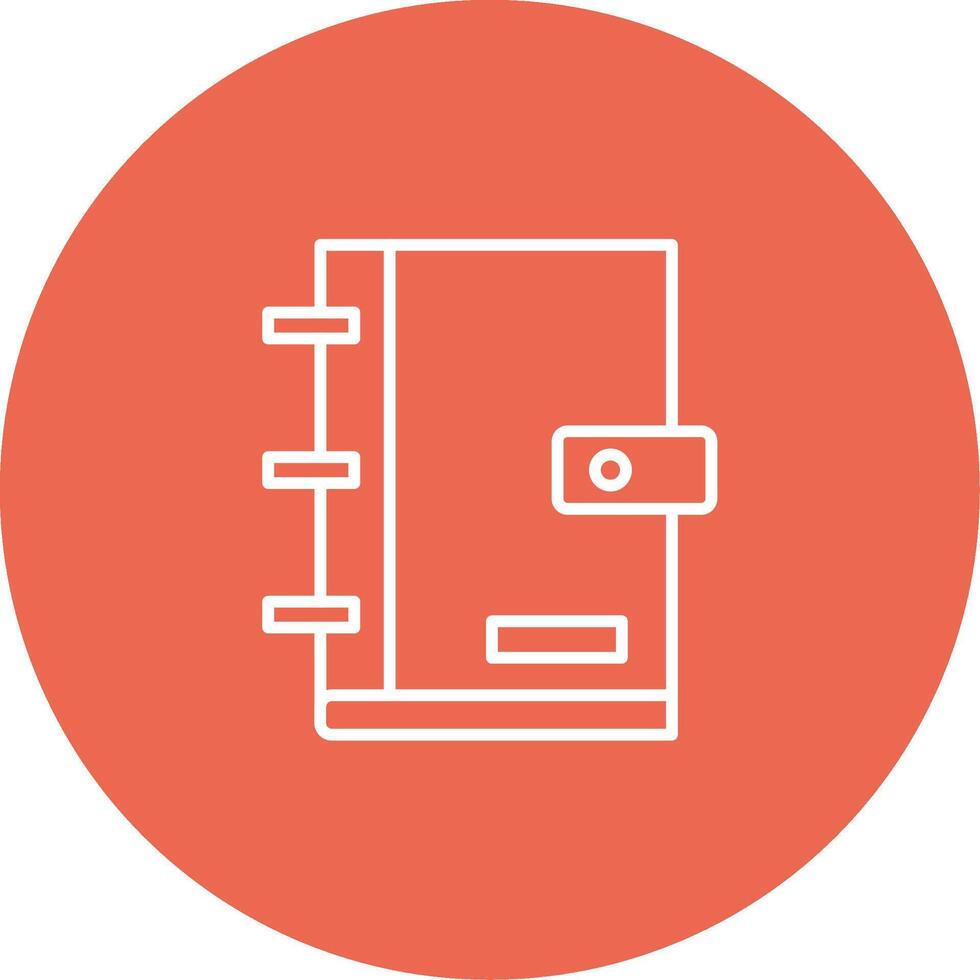 Notebook Icon Design Symbol vector