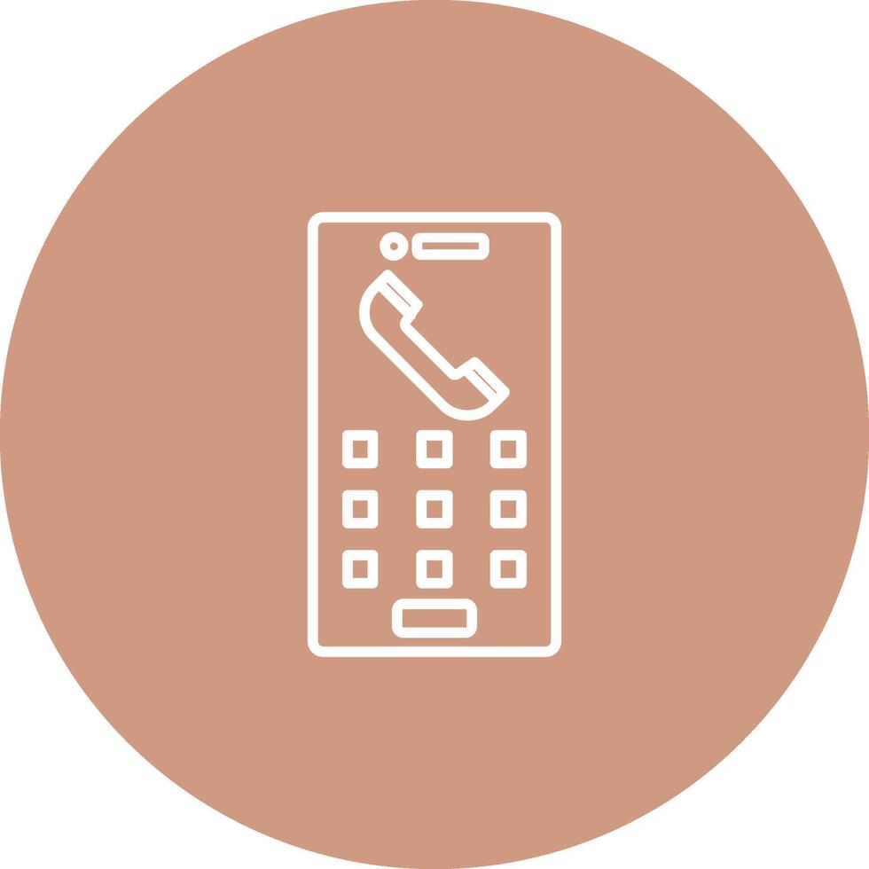 Keypad Icon Design Symbol vector