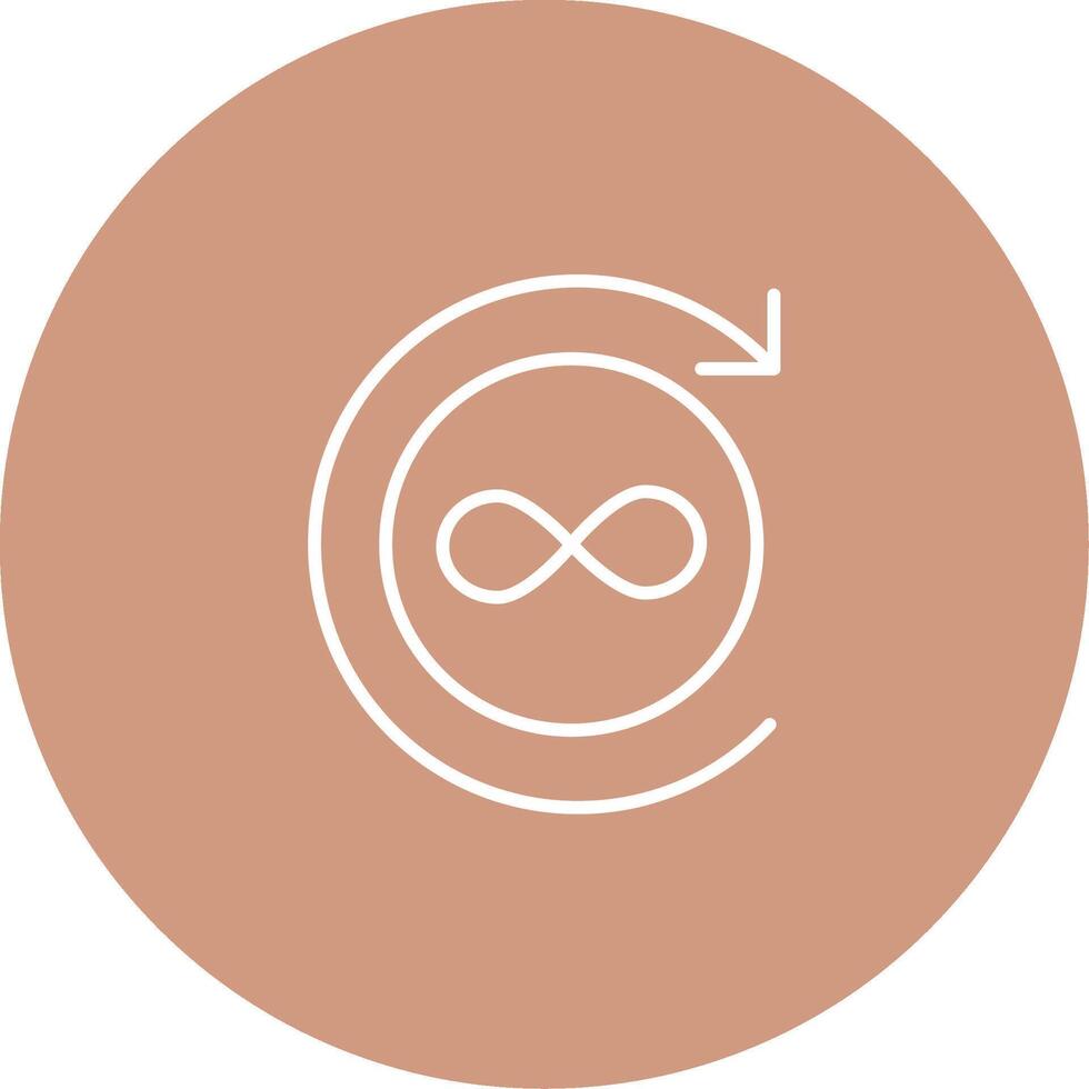 Infinite Icon Design Symbol vector