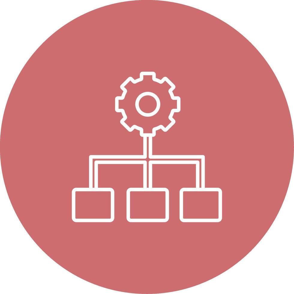 Hierarchy Icon Design Symbol vector