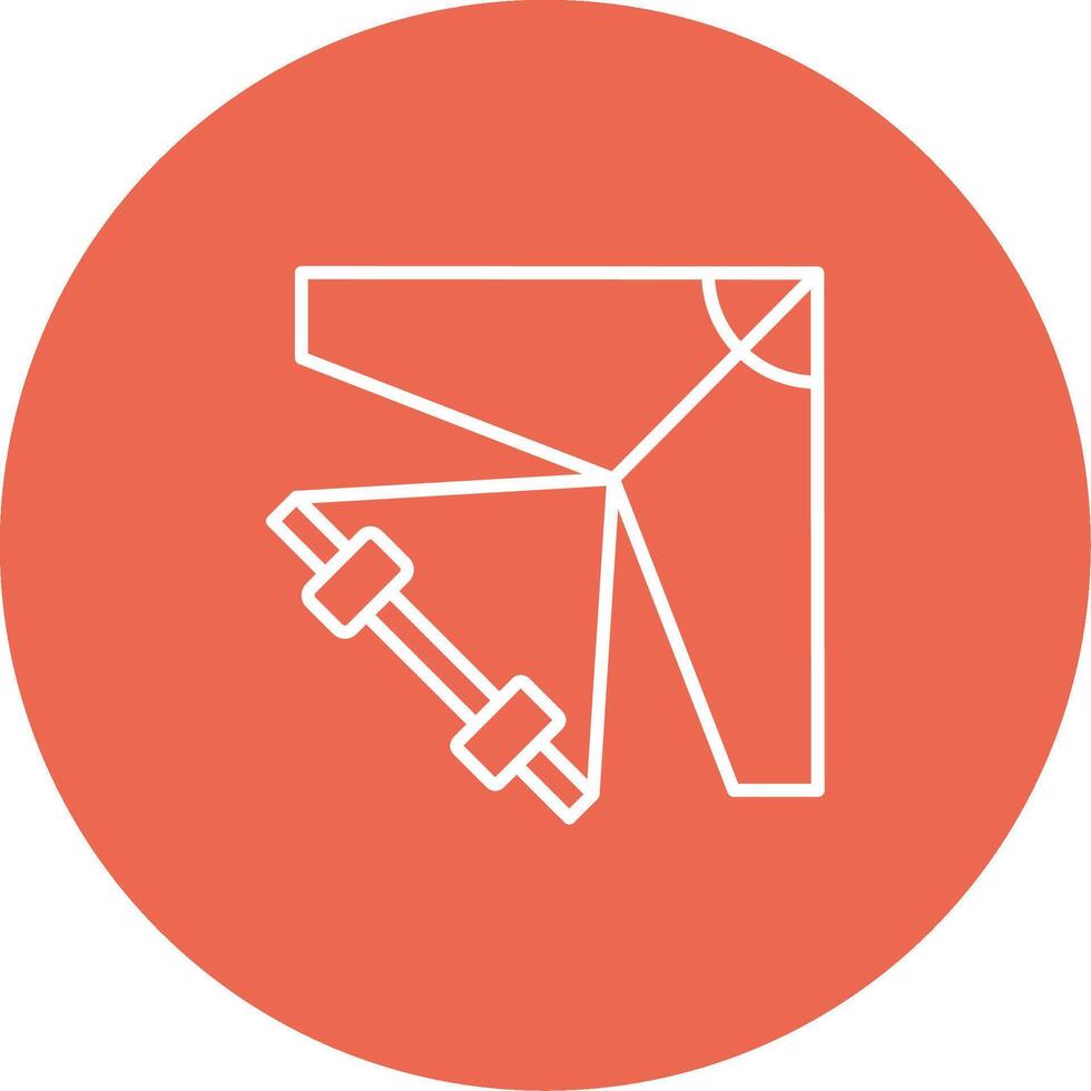 Glider Icon Design Symbol vector