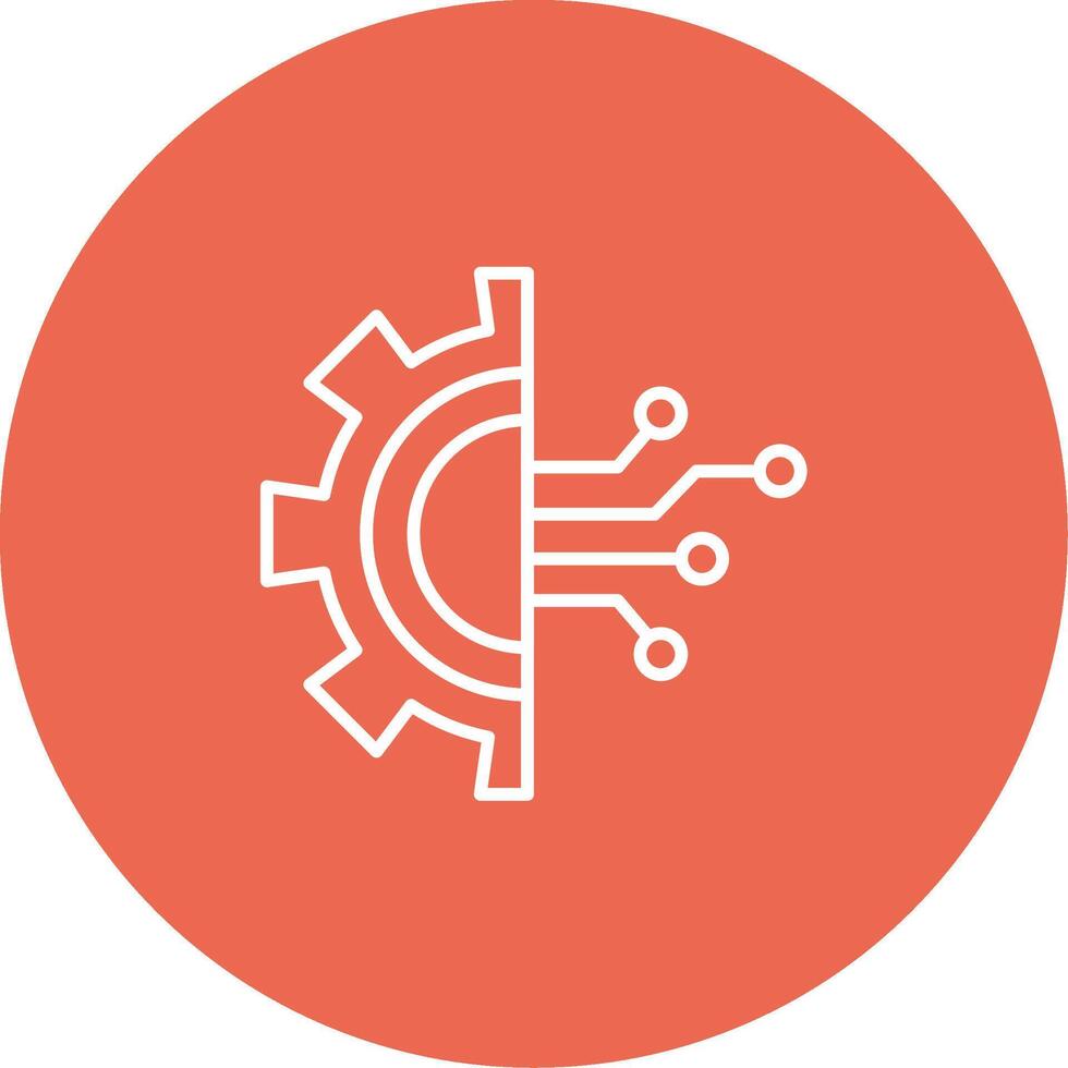 Digital Transformation Icon Design Symbol vector