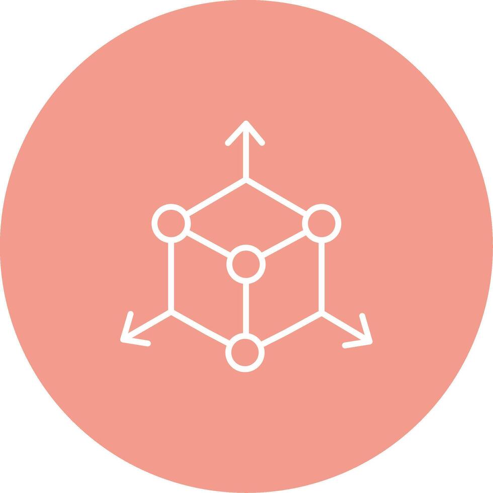Dimensions Icon Design Symbol vector